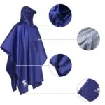Poncho-Pluie-Multifonctions-Poche-Zip-Étanche