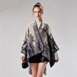 Poncho-Femme-Camouflage-confort-decontracte-souple