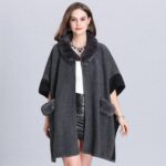 Poncho-Femme-Fourrure-Elegant-Soiree