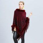 Poncho-avec-Fourrure-style-chic