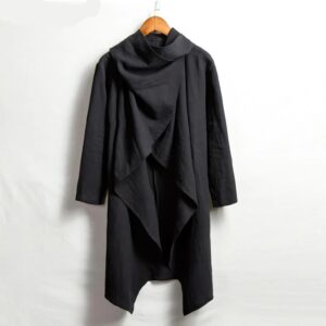 poncho-homme-ete-noir-style-chic